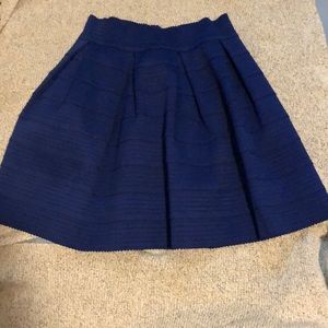 Blue skirt